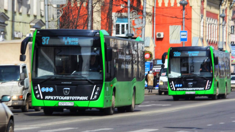 Схема движения общественного транспорта изменится в Иркутске