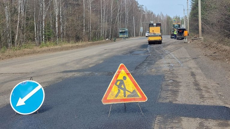 Ямочный ремонт дорог начался в Усть-Илимском районе