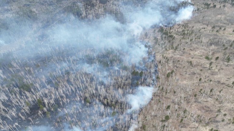 12 лесных пожаров потушили в Иркутской области