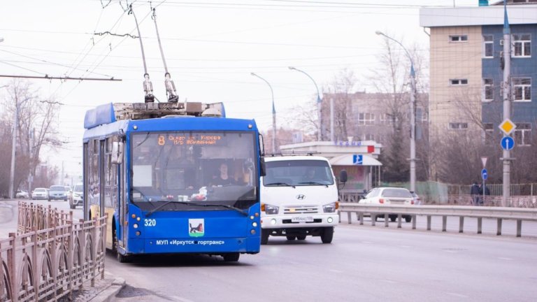 Музыкальный троллейбус проедет по улицам Иркутска 9 и 10 мая