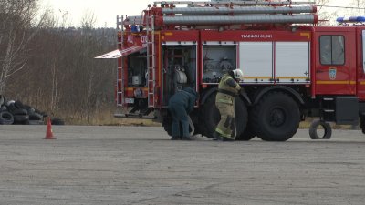 Соревнования пожарных прошли в Иркутске