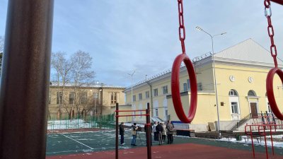 Новый многофункциональный уличный спорткомплекс открыли в Ангарске