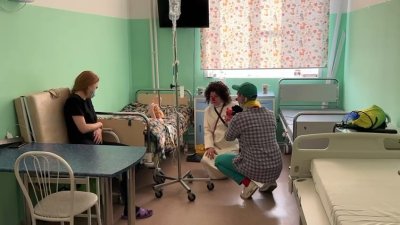 Медицинские клоуны востребованы в детских больницах Иркутской области