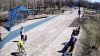 Вандалы, испортившие светильники в Комсомольском парке Иркутска, попали на камеры