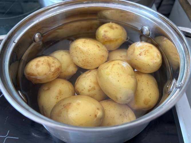 Варка картофеля