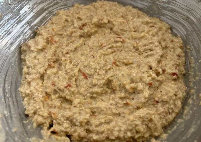 Тесто для яблочных оладьев