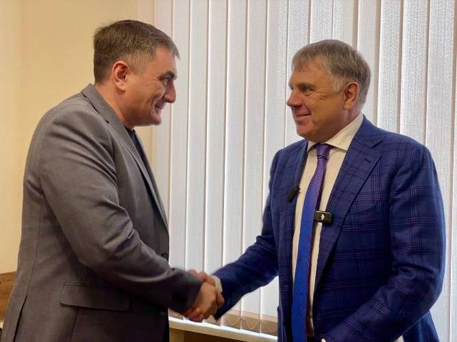 мэр Ангарска на встрече с журналистами