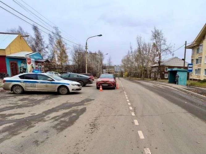 7-летнего школьника сбила "Тойота" в Братске