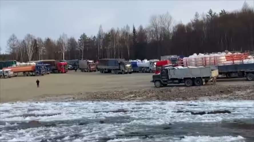 Транспортное сообщение через Витим в Бодайбо восстановлено