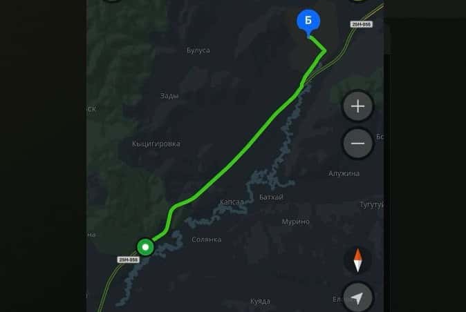 Из-за обледенения закрыт участок дороги Иркутск - Жигалово