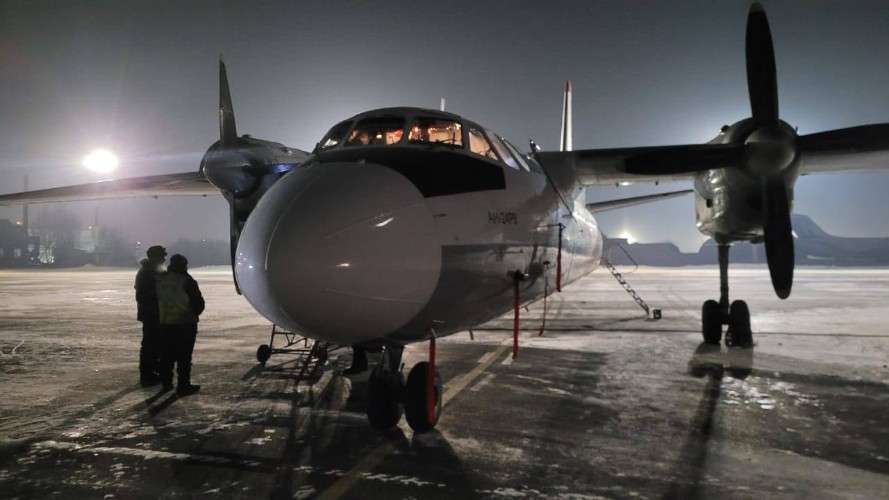 Аварийную посаду совершил Ан-24 в аэропорту Иркутска 11 декабря