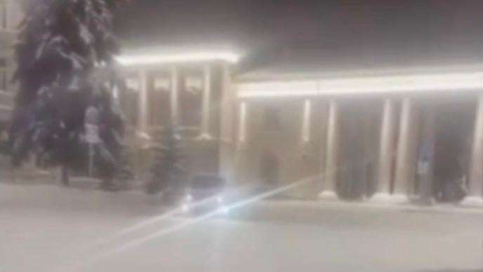 В Ангарске оштрафовали водителя за дрифт на центральной площади