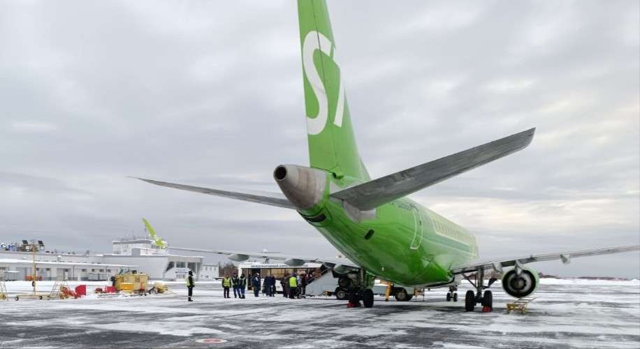 Летевший в Братск самолёт S7 вернулся в Новосибирск из-за неисправности