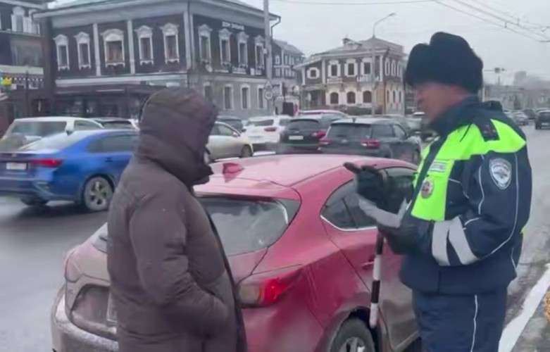 22 нарушения ПДД выявили госавтоинспекторы во время рейда в Иркутске