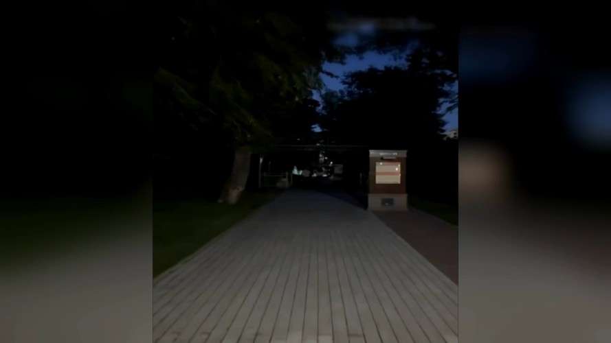 тёмный парк