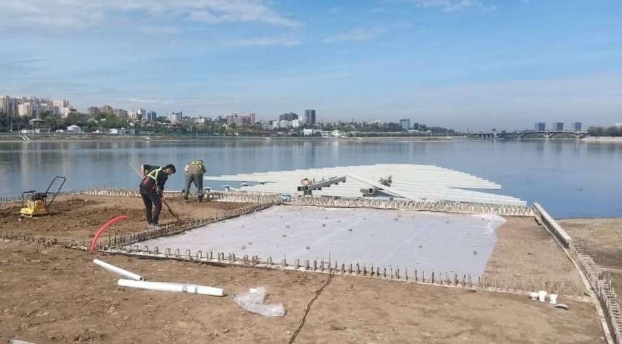 Заливка палубы