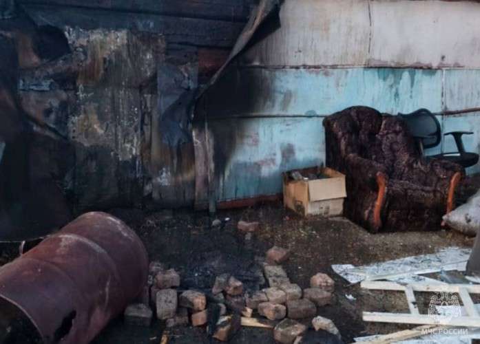 Место пожара