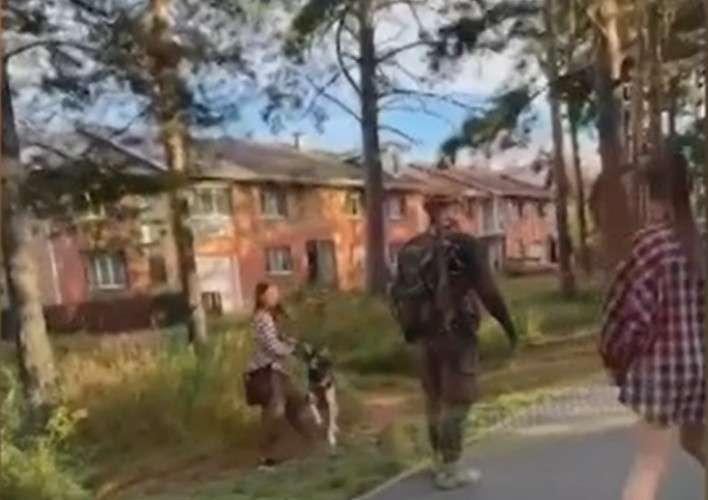 Момент происшествия