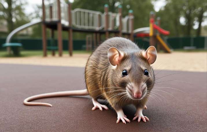 Крыса по дворе