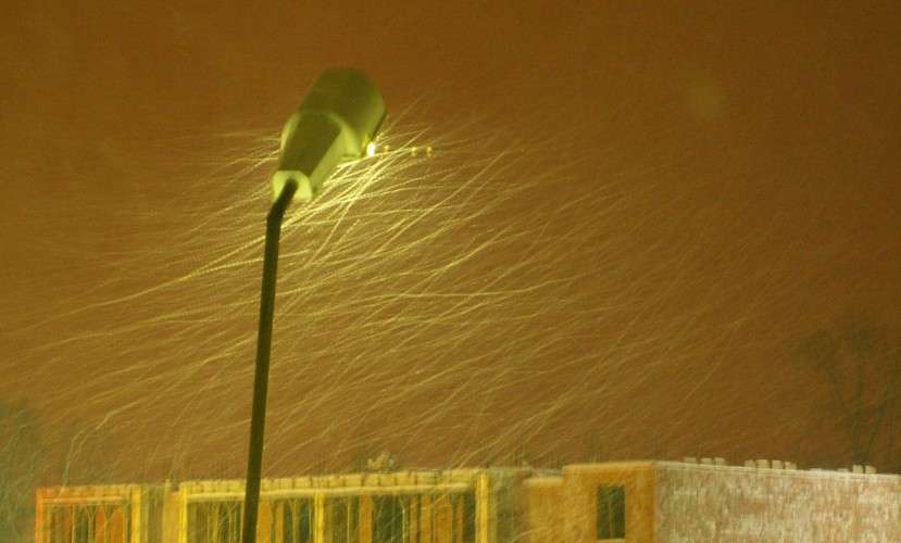 Снег и ветер