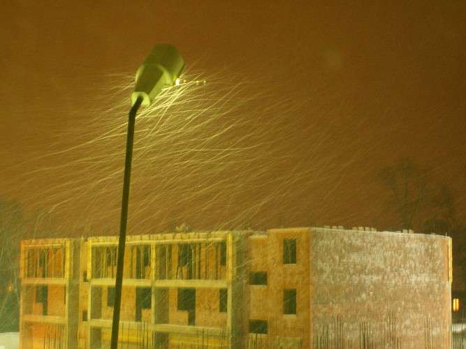 Зимний город