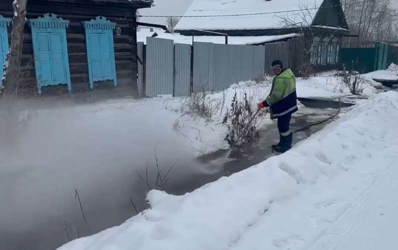 Пробивка русла