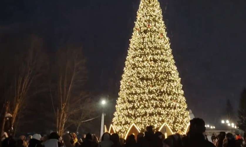 Главная ёлка Усть-Кута зажгла огни 6 декабря