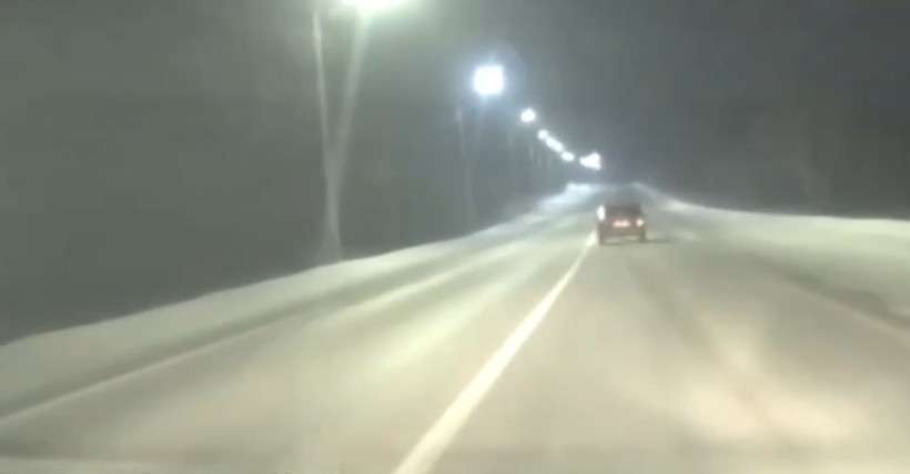 Машина, преследуемая ГАИ