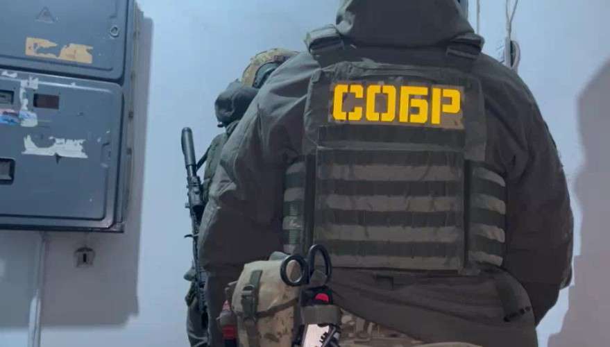 Момент задержания подозреваемой