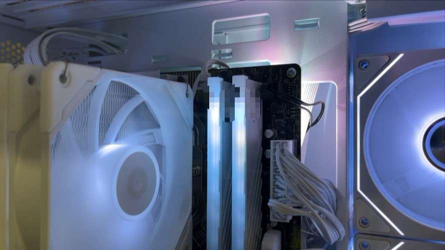 компьютер, платы, куллер