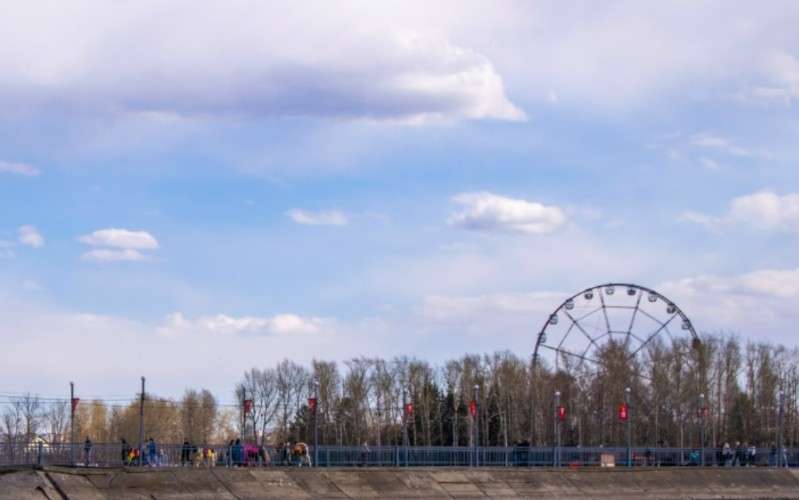 Остров Юности в Иркутске