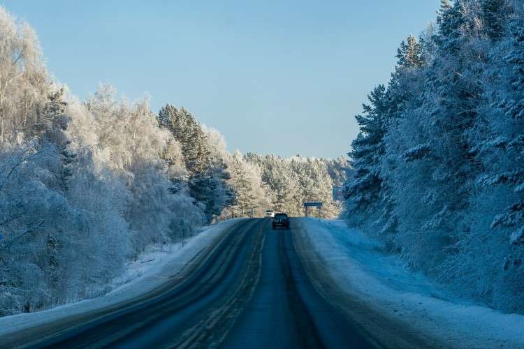 зимняя дорога