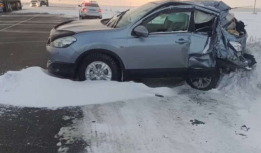 Повреждённый в ДТП автомобиль