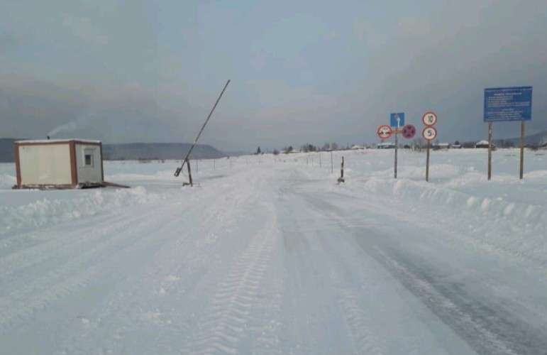 Переправа на реке