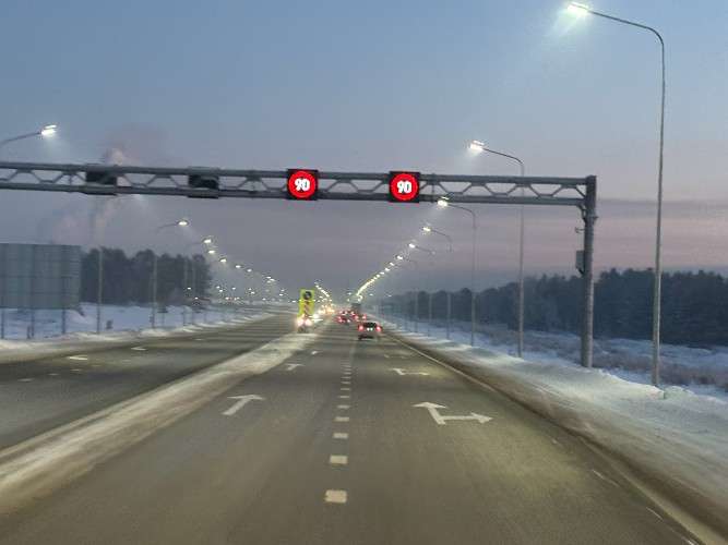 объездная дорога, трасса, ограничение скорости