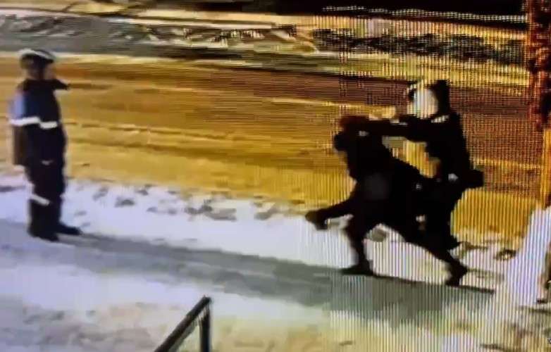 Момент ограбления