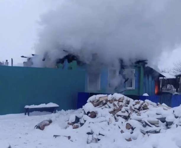 Горящий дом