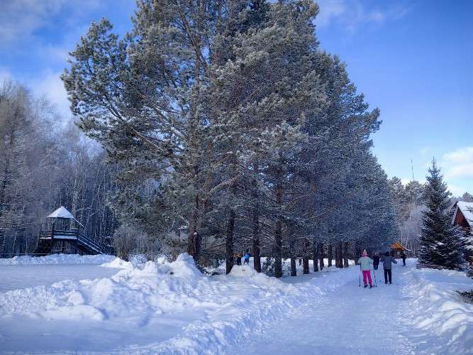 зимняя турбаза