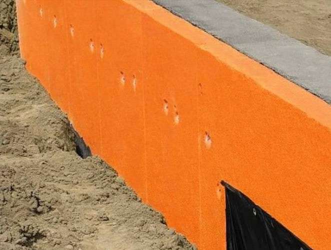 Утепление фундамента