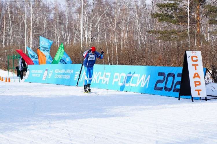 Гонка "Лыжня России"