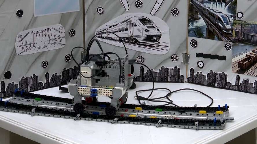 Робот на фестивале