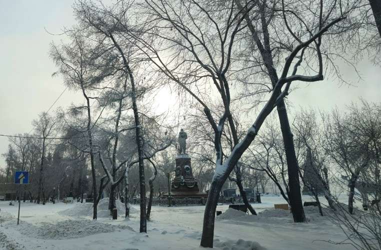 Зимний Иркутск