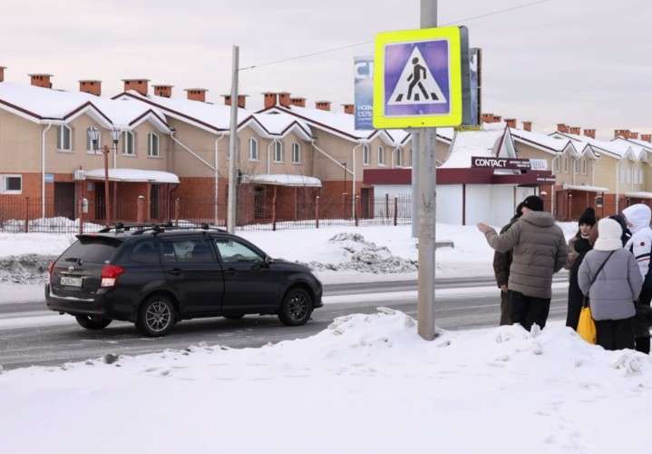 Школьницу сбила иномарка на пешеходном переходе в Братске