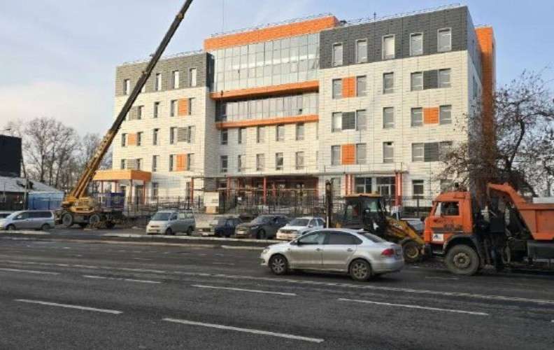 Поликлиника № 15 в Иркутске готова на 93%