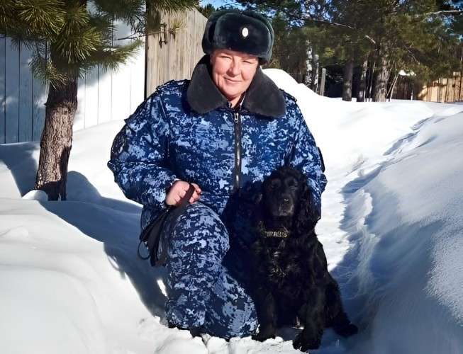 Флора и её кинолог