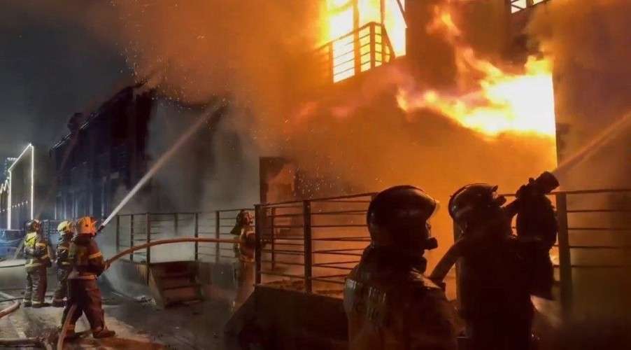 Пожар в парк-отеле