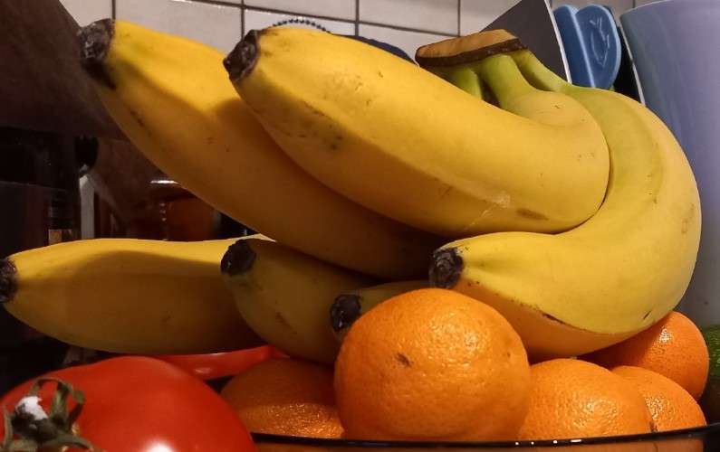 Бананы и мандарины