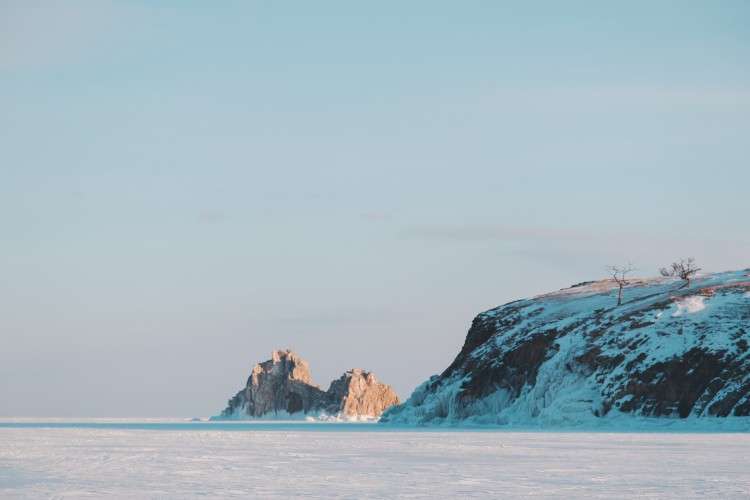 Байкал зимой