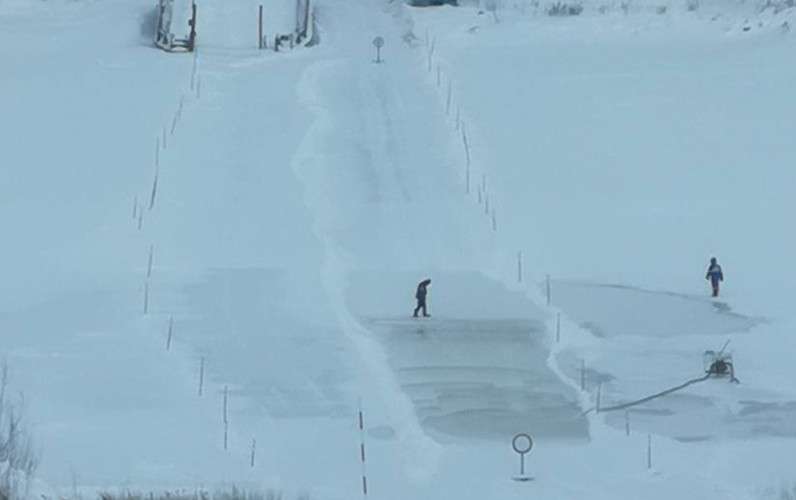 Нарушения обнаружены на четырёх ледовых переправах под Тайшетом