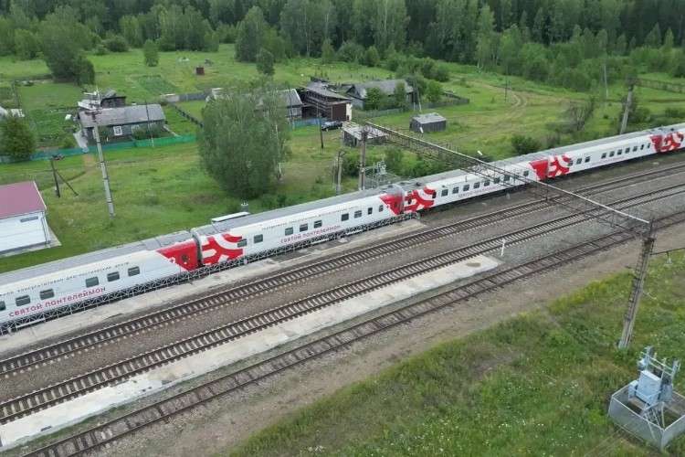 Поезд Святой Пантелеймон